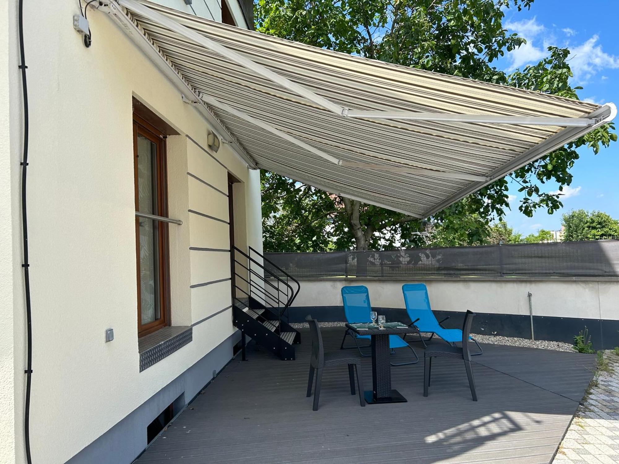 Charmant Studio Avec Terrasse Ebersheim Exterior foto