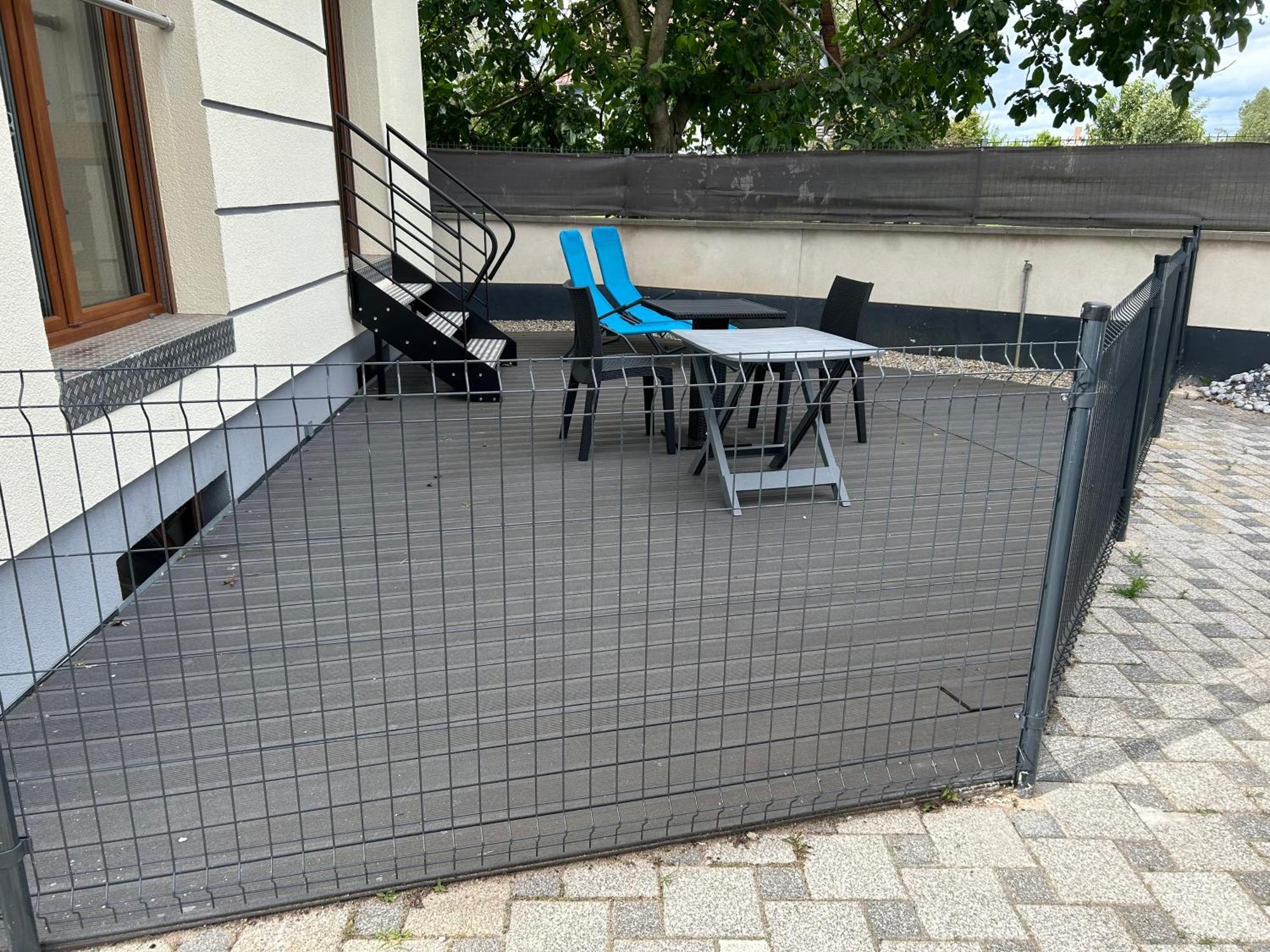 Charmant Studio Avec Terrasse Ebersheim Exterior foto